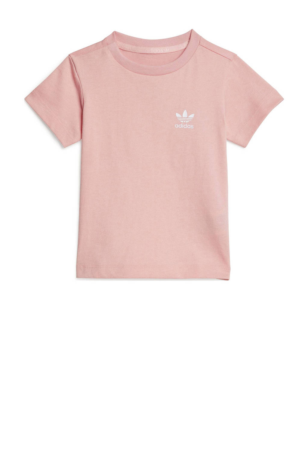 adidas shirt + short roze