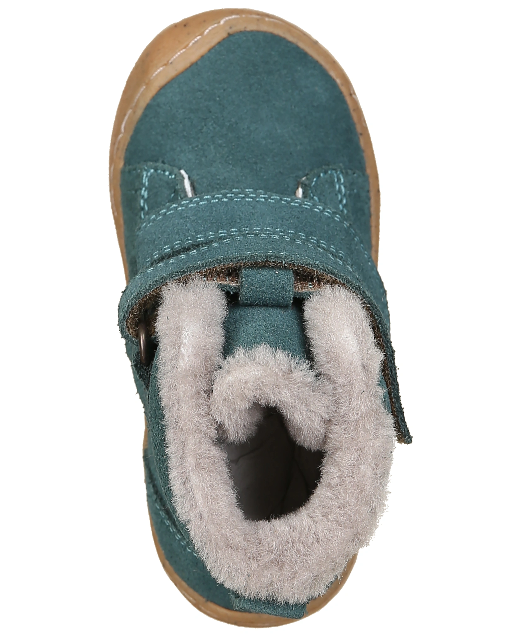 Klett-Booties MINNI SUEDE gefüttert in petroleum