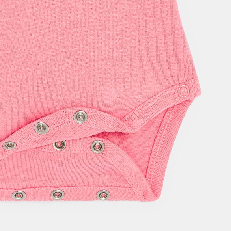 Body évolutif rose naissance (lot de 2) Rose