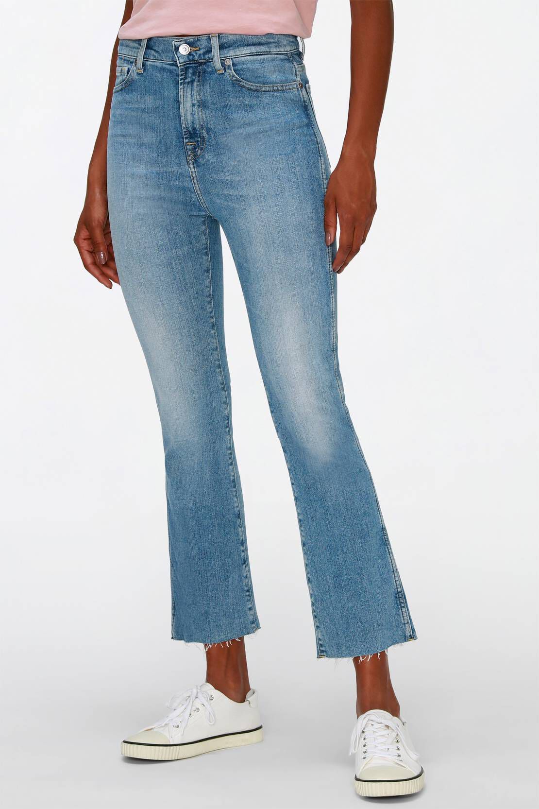 7 for all mankind| Damen Jeans HW SLIM KICK SLIM ILLUSION BRIGHTNESS