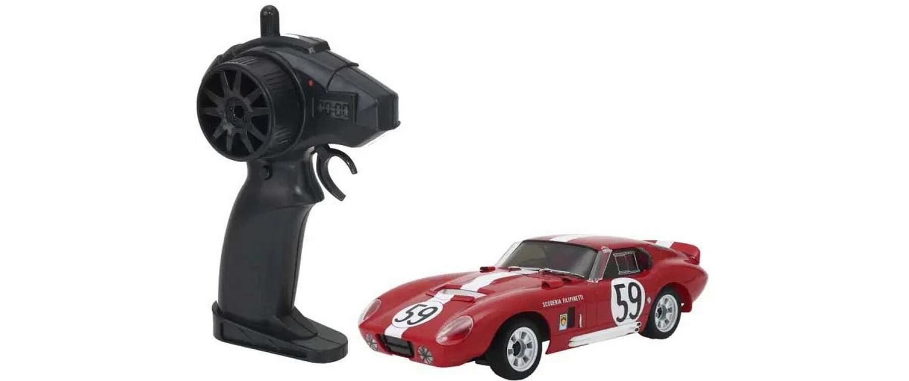 Shelby Cobra Daytona 1:28 No 59, RotMiniatur-RC-Auto