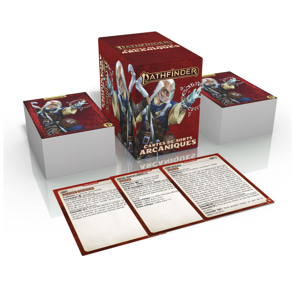 Pathfinder 2 - Cartes de Sorts Arcaniques
