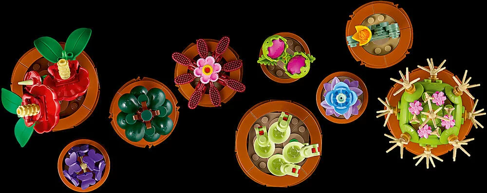 LEGO®ICONS 10329 LES PLANTES MINIATURES