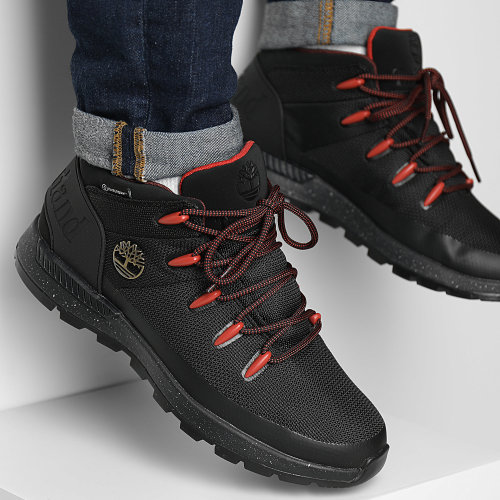 Baskets Sprint Trekker Mid Waterproof A65EV Black Mesh