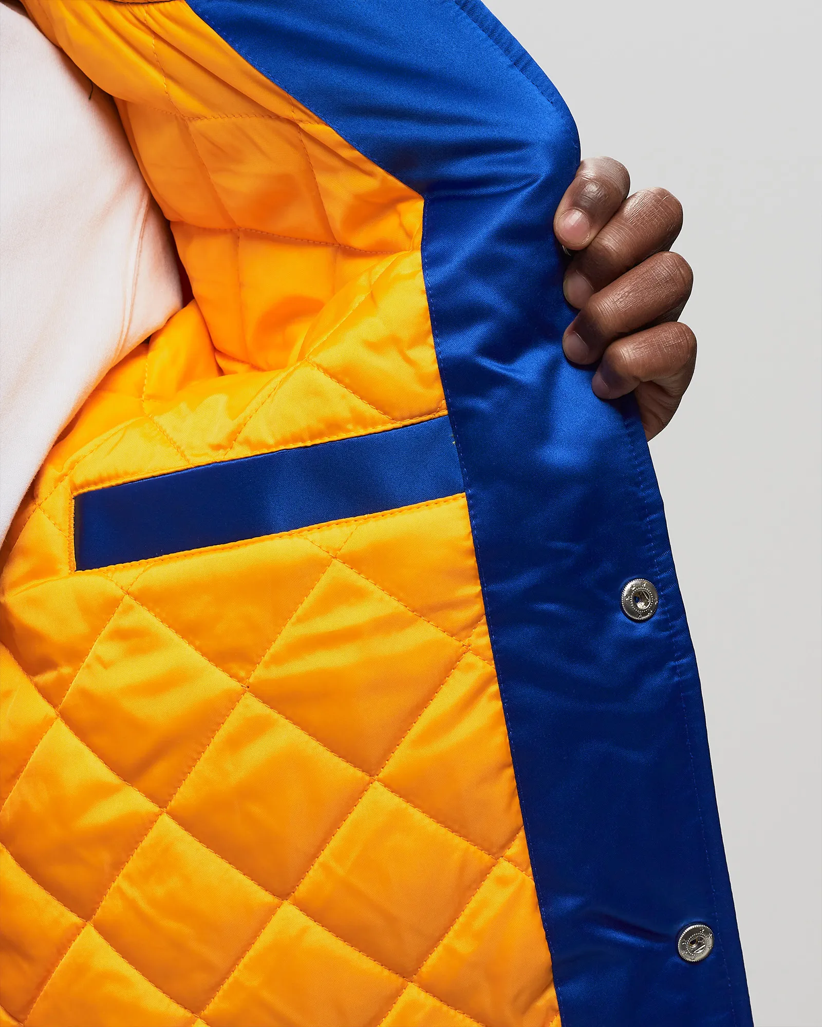 Mitchell & Ness NFL HEAVYWEIGHT SATIN JACKET LOS ANGELES RAMS