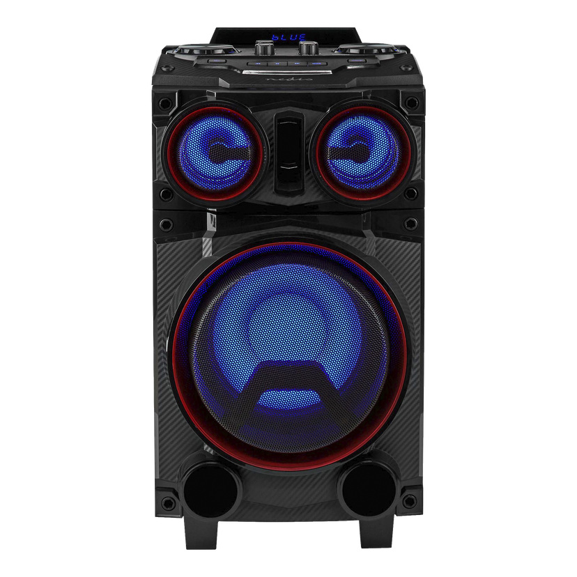 Bærbar Bluetooth-høyttaler 120 W 27x29x53 cm