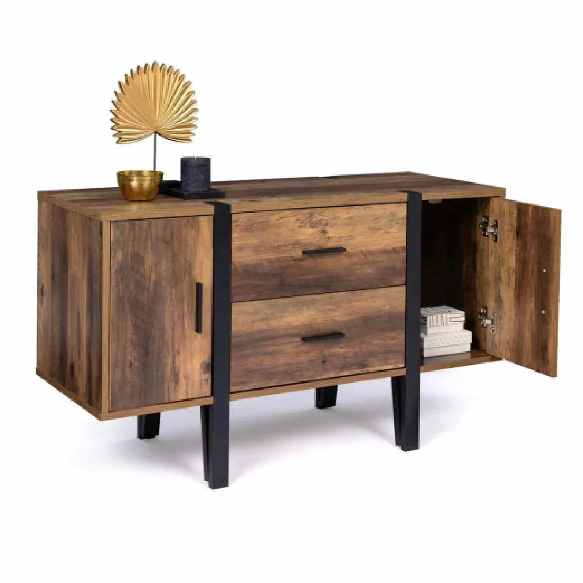Idmarket Buffet AUSTRIA 105 cm - Pied épingle