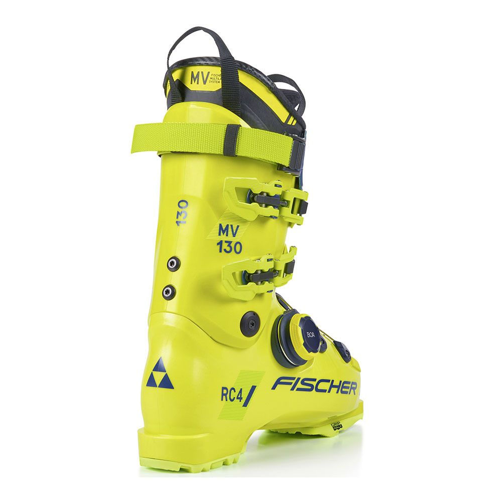 Fischer RC4 130 MV BOA - Chaussures de ski Homme yellow/yellow