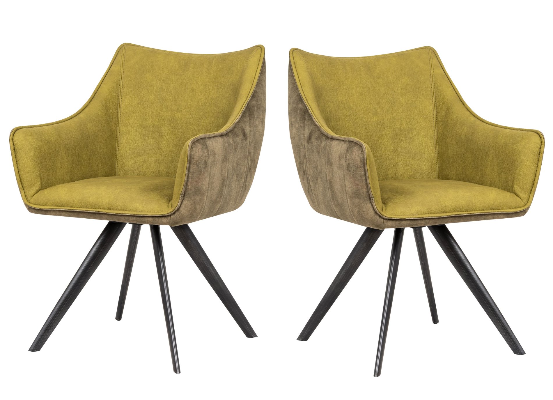 2er Set Drehstuhl Marko Esszimmerstuhl Küchenstuhl Lounge Sessel Polsterstuhl