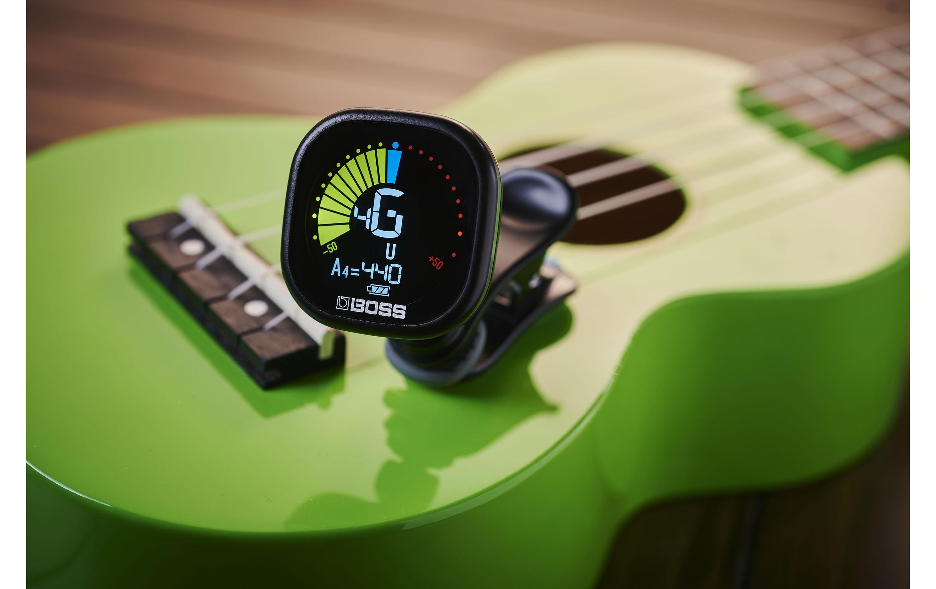 Stimmgerät TU-05Clip-On Tuner mit grossem Farbdisplay