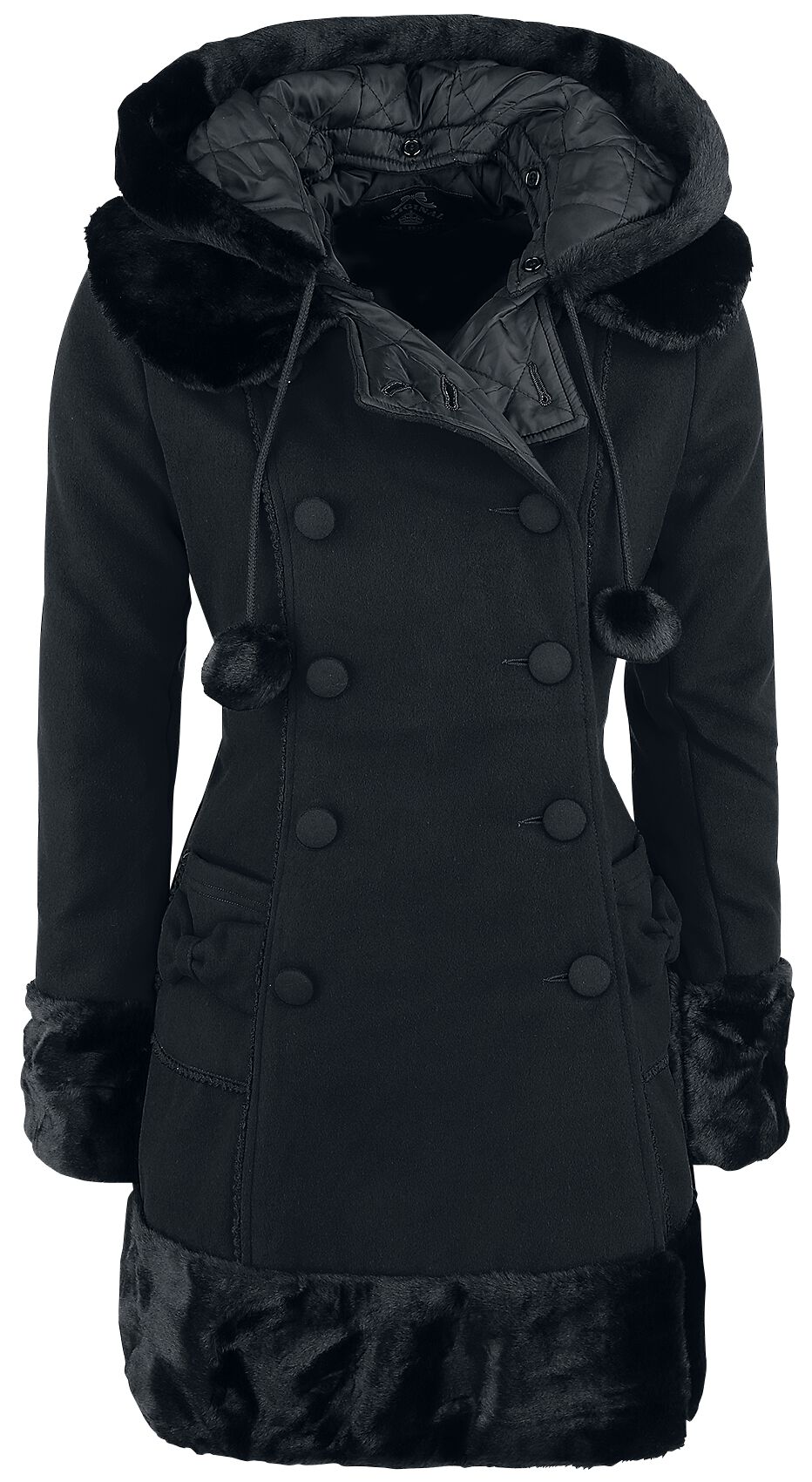 Manteau Sarah Jane | Hell Bunny Manteau d'hiver