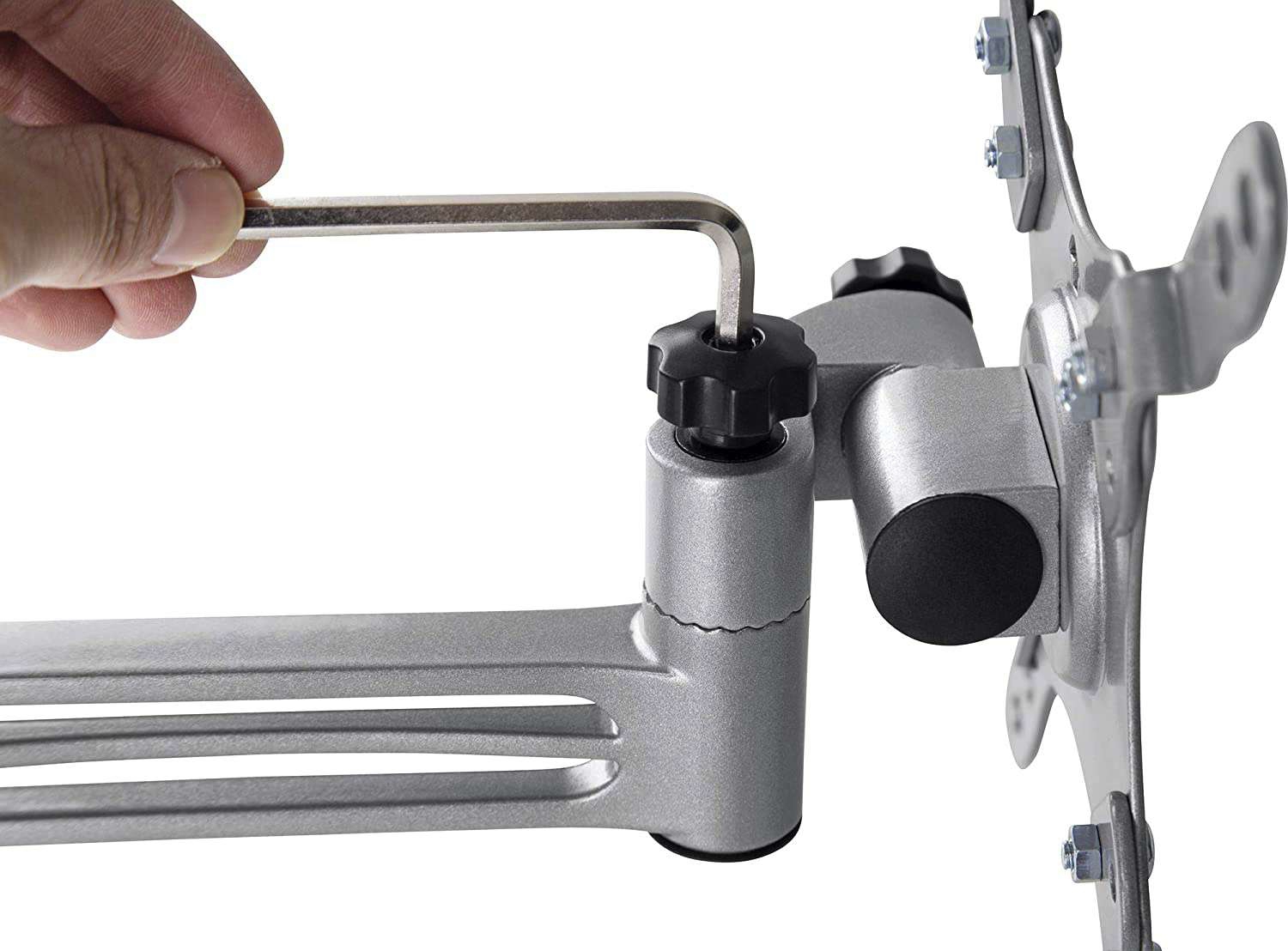 Schwaiger TV Wandhalter 33-109 cm 3 Gelenke silber