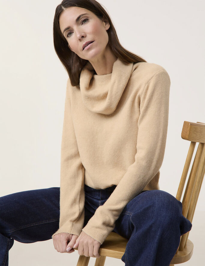Gerry Weber PULLOVER 1/1 SLEEVE Nature melange