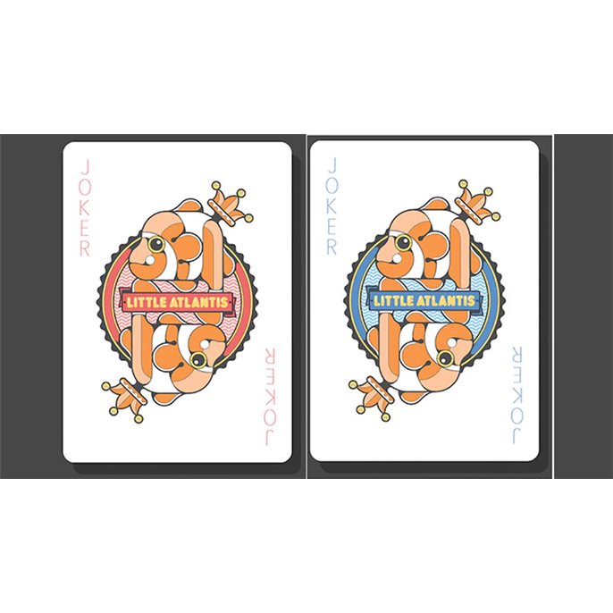 54 cartes Bicycle : Little Atlantis