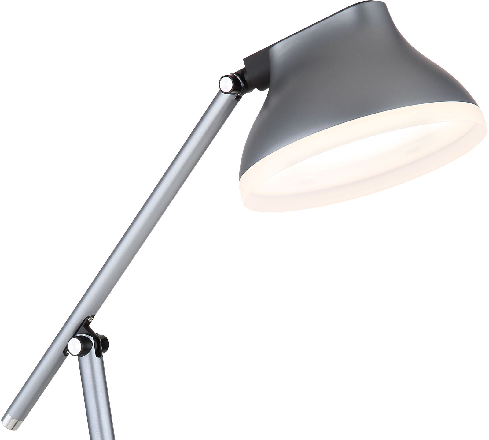 LED-Tischleuchte - grau matt - Memoryfunktion
