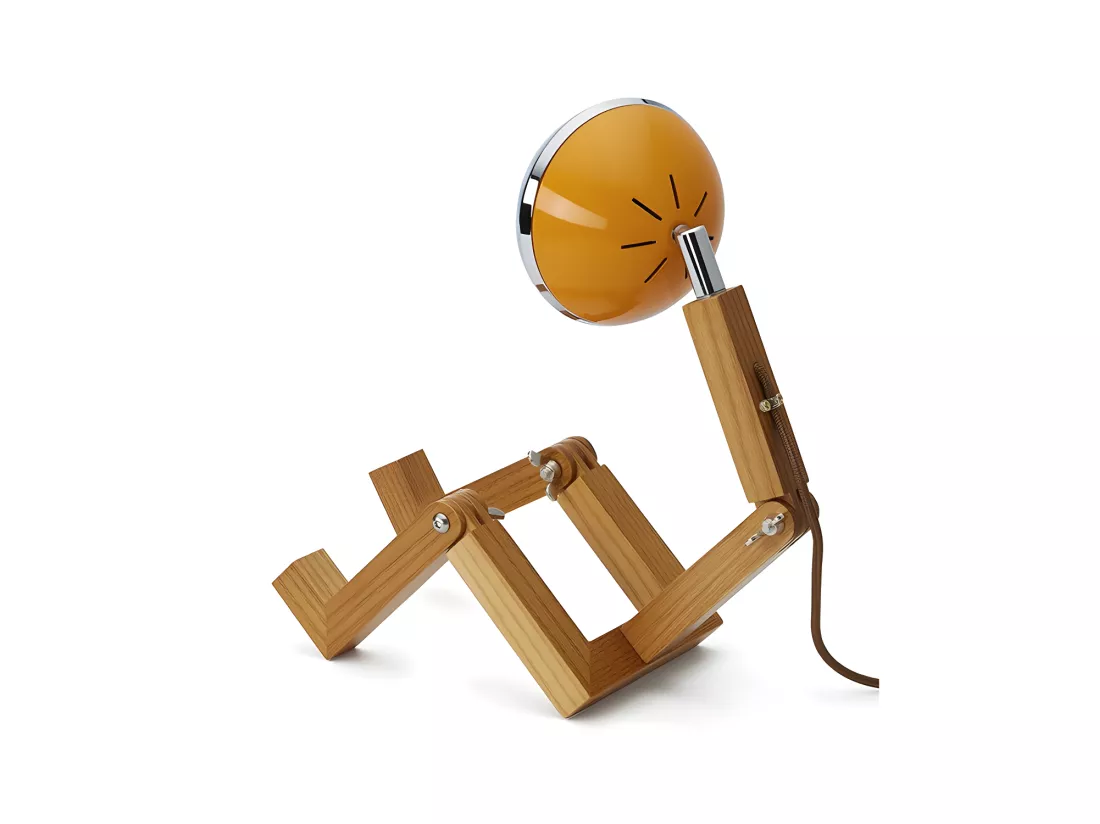 Lampe de table Mini Mr. Wattson Orange Mc Laren Piffany Copenhagen - Mr. Wattson