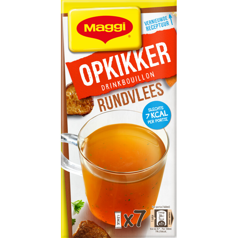 Maggi Opkikker drinkbouillon rundvlees