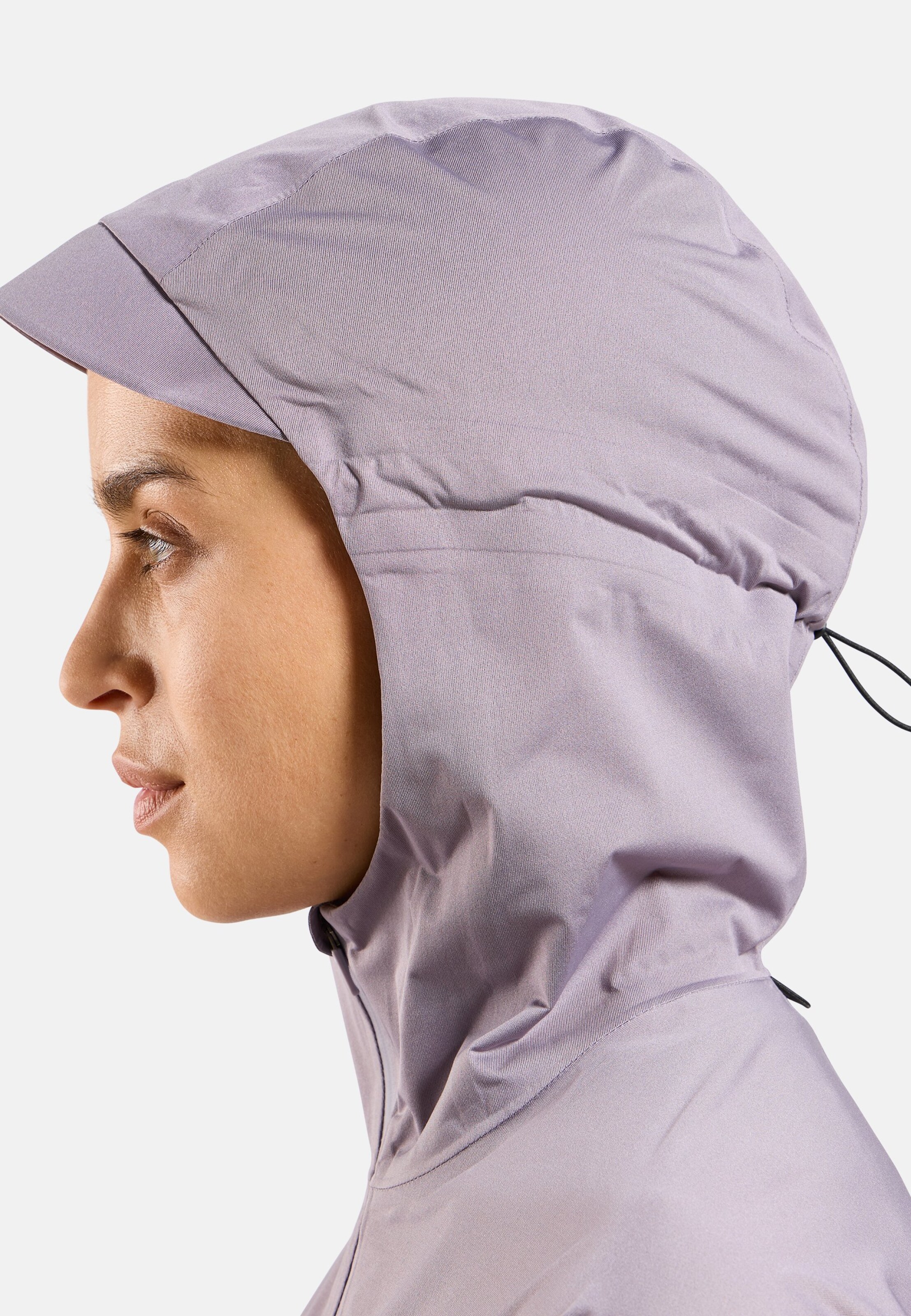 Wasserdichte X-Alp Performance Knit Laufjacke in gray ridge