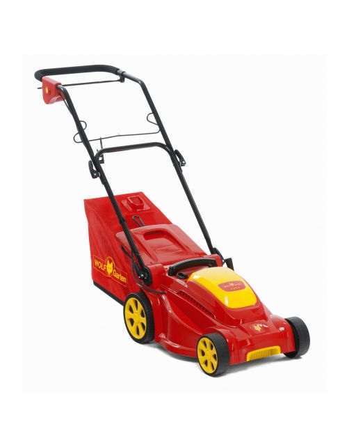Wolf-Garten Elektromaaier A370e - Grasmaaier - 37 cm 40 l Rood Geel 1600 Watt