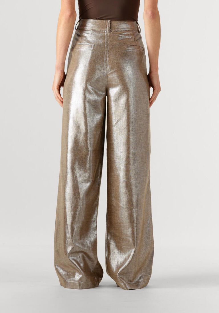 gouden ibana wijde broek pessy shimmery
