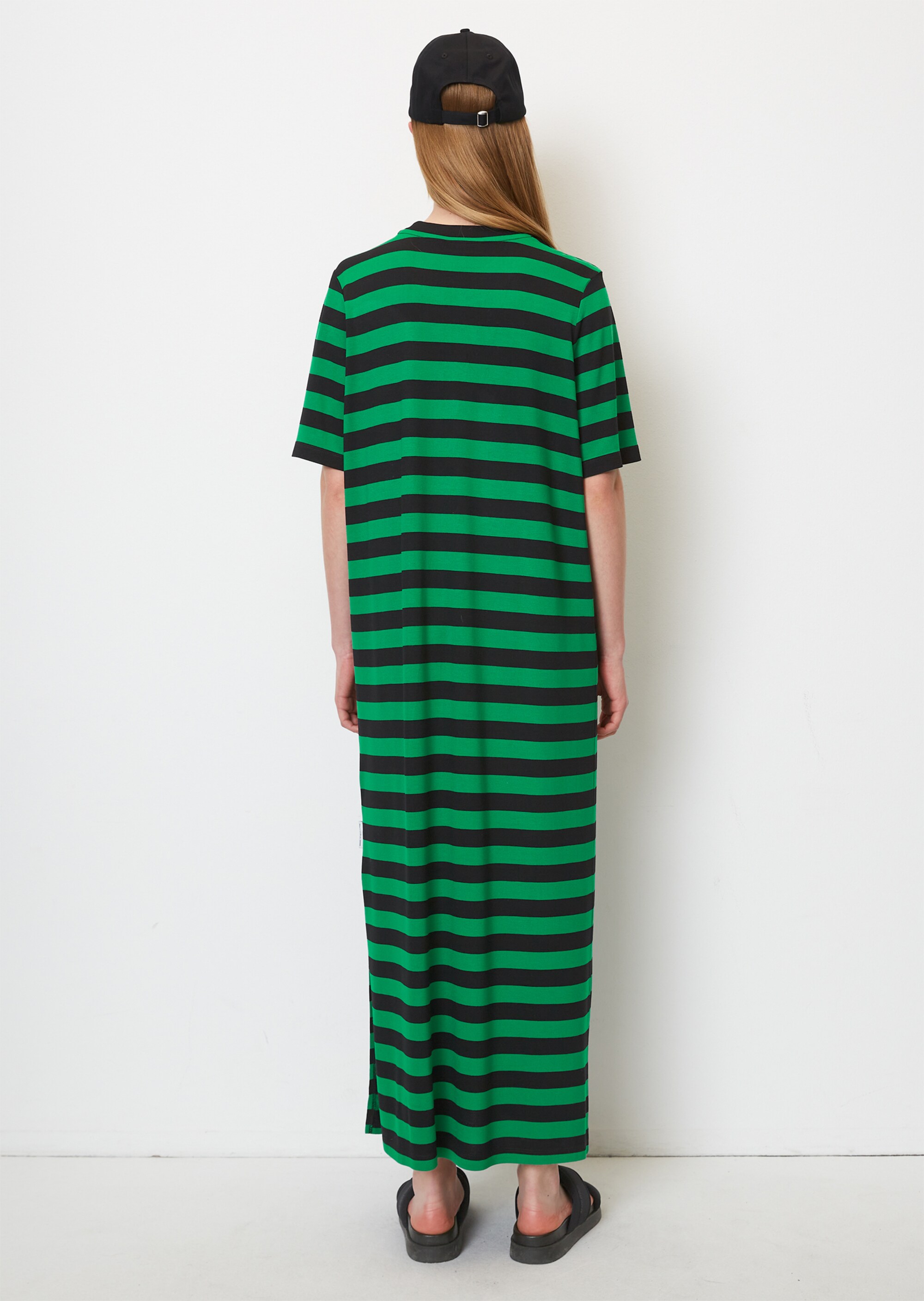 Ringel-Jersey-Kleid aus LENZING™ ECOVERO™