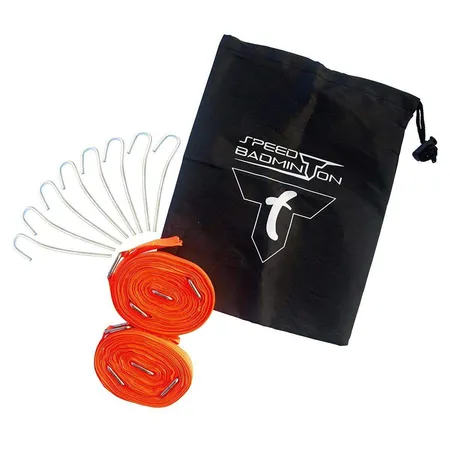 Talbot Speedbadminton Spielfeldmarkierungen
