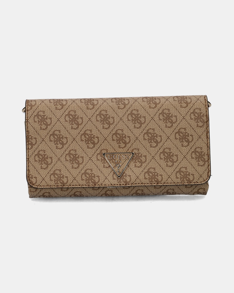 Guess Noelle XBody Flap Portemonnee  - beige