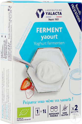 Yalacta Ferment Yaourt 2 4g Bio