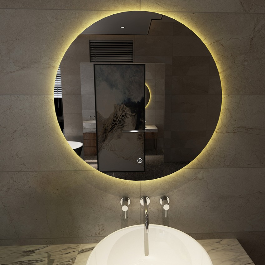 Mueller Cody ronde spiegel 120cm met verlichting en verwarming