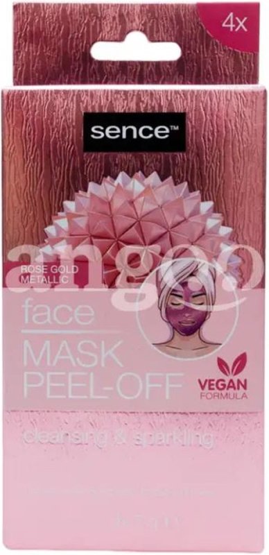 Sence Gezichtsmasker Peel Off Rose Gold 4 x 7 Gram