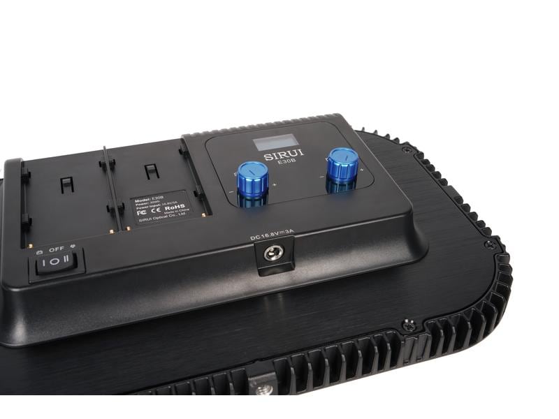 Sirui Dauerlicht E30B Bi-Color Soft LED Panel Leises tragbares LED-Spot-Videolicht