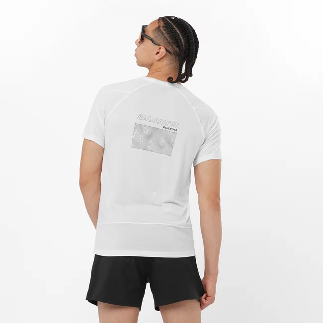 CROSS RUN GRAPHIC  Kurzarmshirt Herren