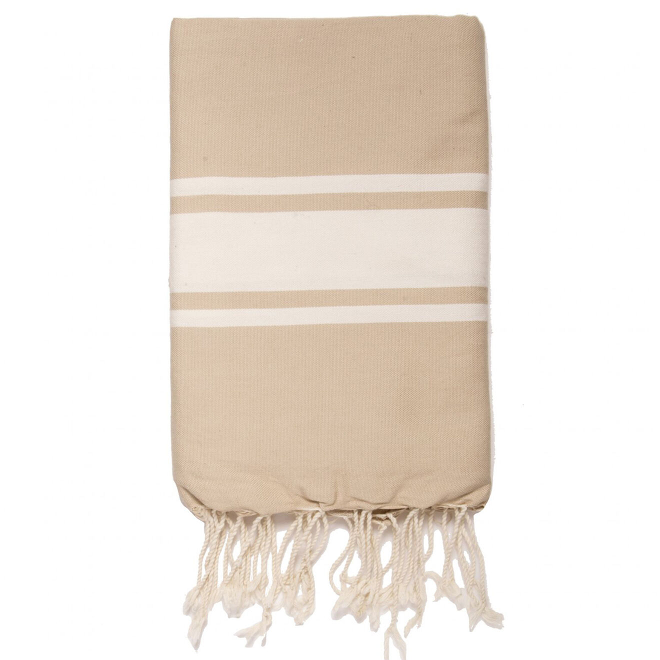 Febronie Fouta Traditionelle St Tropez beige - 100x200 cm