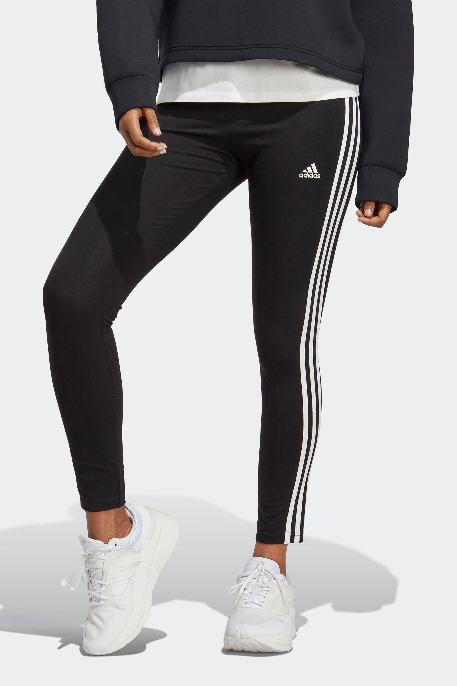 adidas legging zwart/wit