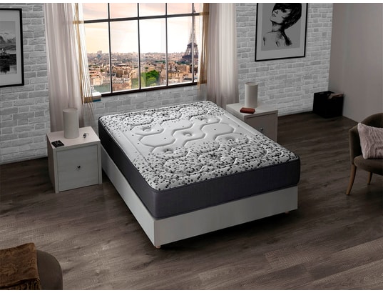 XALUCA - Matelas 160x200 versailles épaisseur 25 cm - mousse haute de...