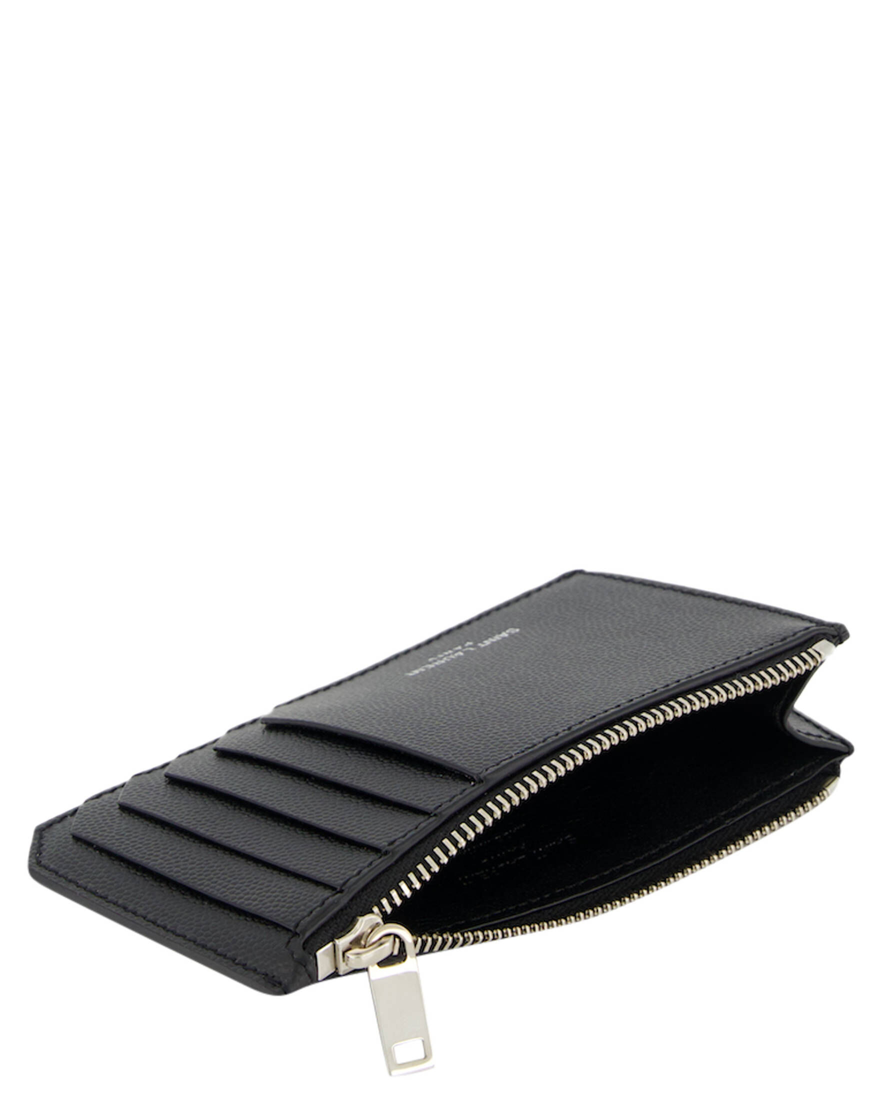 Saint Laurent| Kartenetui aus Kalbsleder