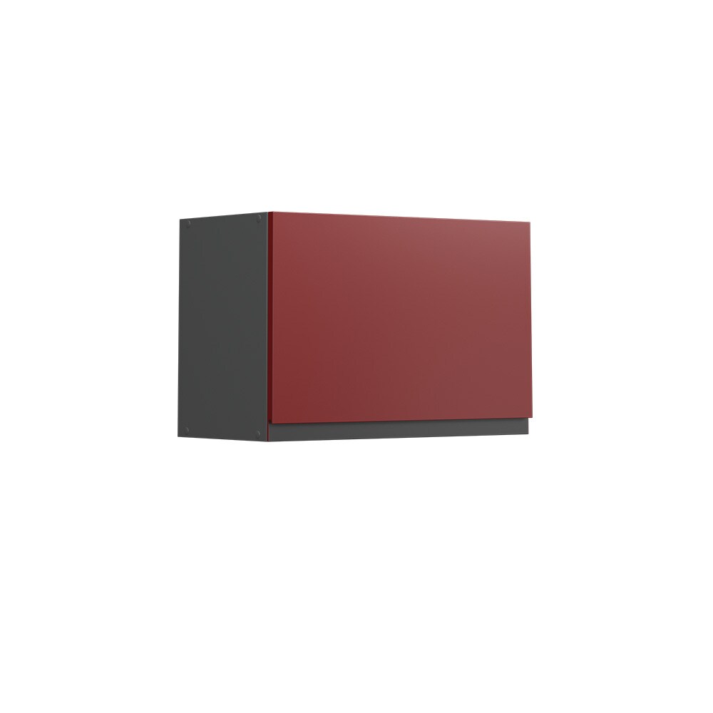 Vicco Hängeschrank flach Küchenschrank Küchenmöbel R-Line J-Shape Anthrazit Rot 60 cm modern