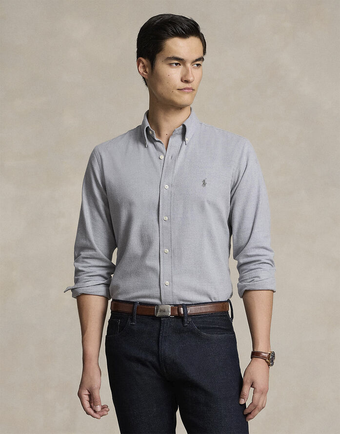 Polo Ralph Lauren PRFRMNC BRSHD TWILL-CUBDPPCS 6545c grey heather