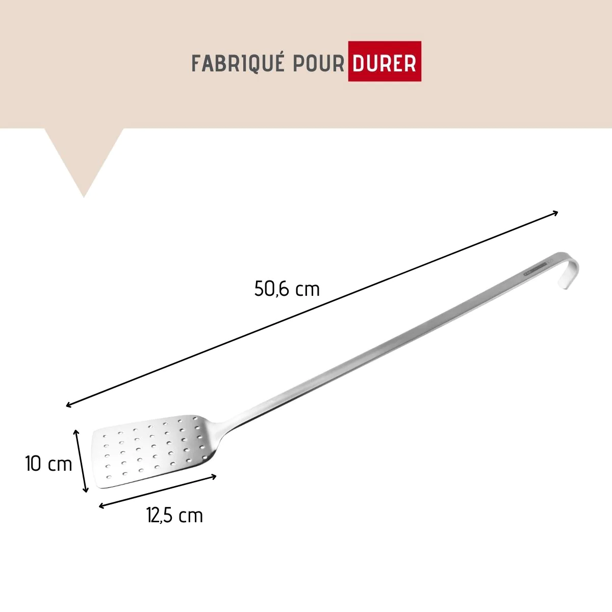 Pelle de cuisine et barbecue 50,6 cm l Divers FM Professional