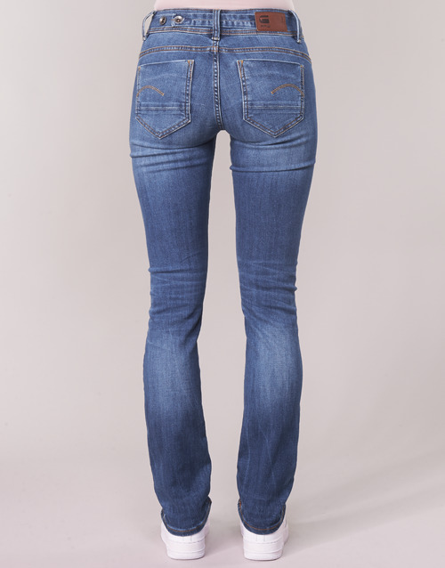 G-Star Raw - MIDGE SADDLE MID STRAIGHT - Bleu