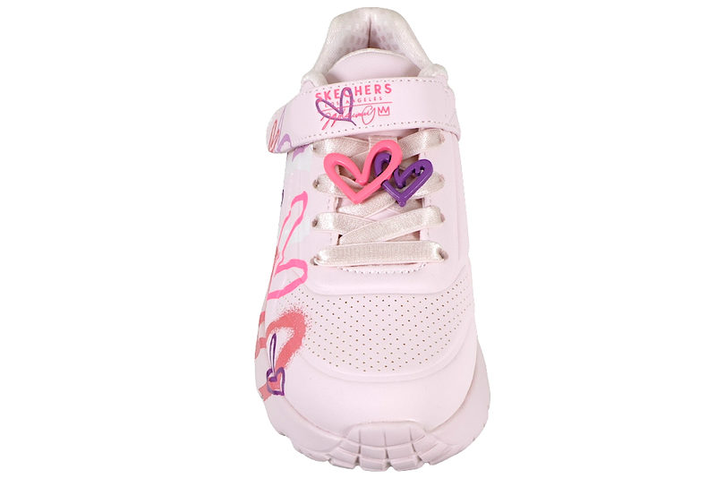 SKECHERS UNO LITE - HEART STATUS PINK SNEAKER