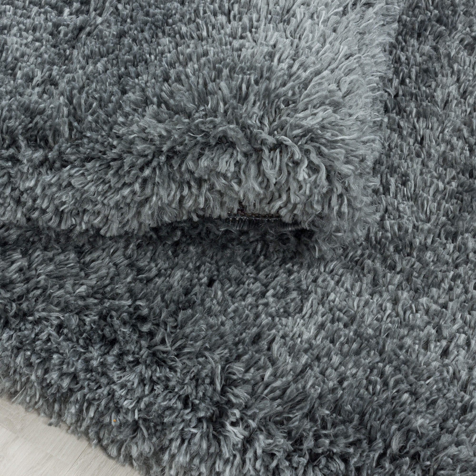 Ayyildiz Teppiche Hochflor-Teppich »FLUFFY 3500« rechteckig 50 mm Höhe Langflor, Shaggy, uni, robust, auch in rund erhältlich, Wohnzimmer