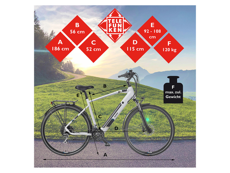 E-bike Trekking XC941 Expedition 28