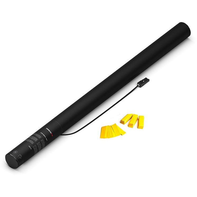 Magic FX EC04YL Electric Confetti Cannon 80 cm geel
