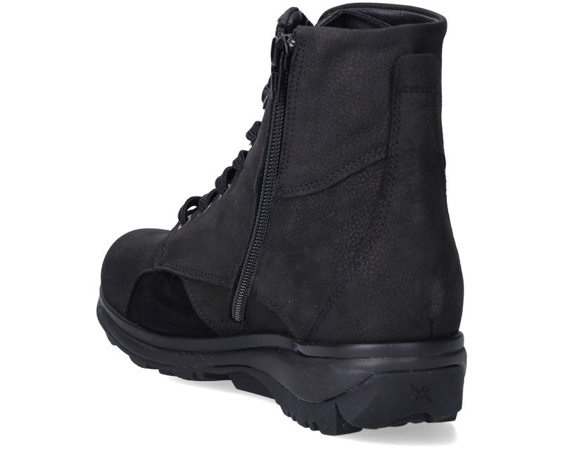 Xsensible Milton Stretchwalker Veterboots Zwart Dames