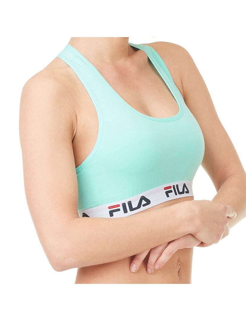 Fila Turquoise Blue Sports Bra