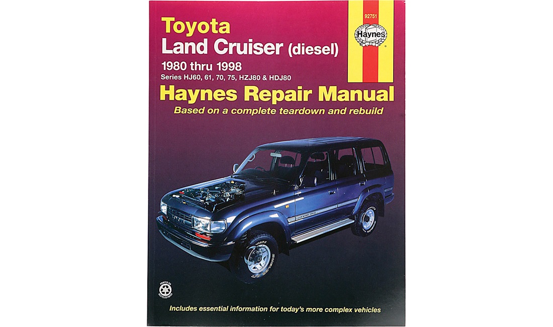 Reparationshåndbog Landcruiser 4,0D/4,2D 80-98