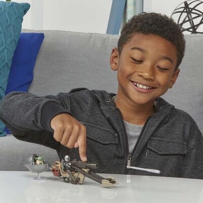 Star Wars Mission Fleet Figur The Mandalorian Child Speeder
