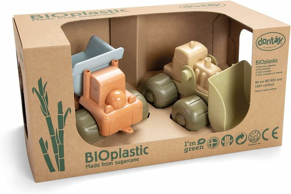 Véhicules de construction en bioplastique