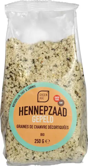 RAW gepeld hennepzaad